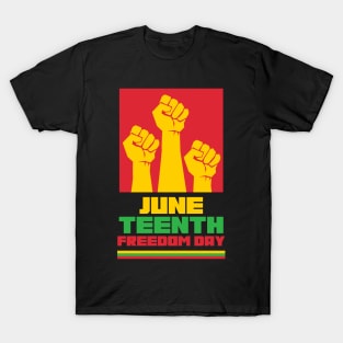 juneteeth Freedom Black History T-Shirt